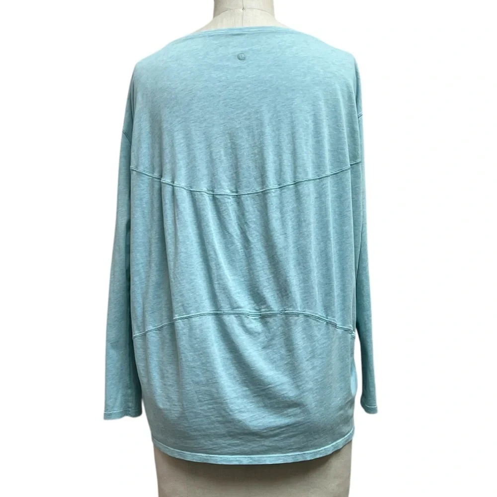 Lululemon Back in Action Long-Sleeve Shirt Tidal Teal